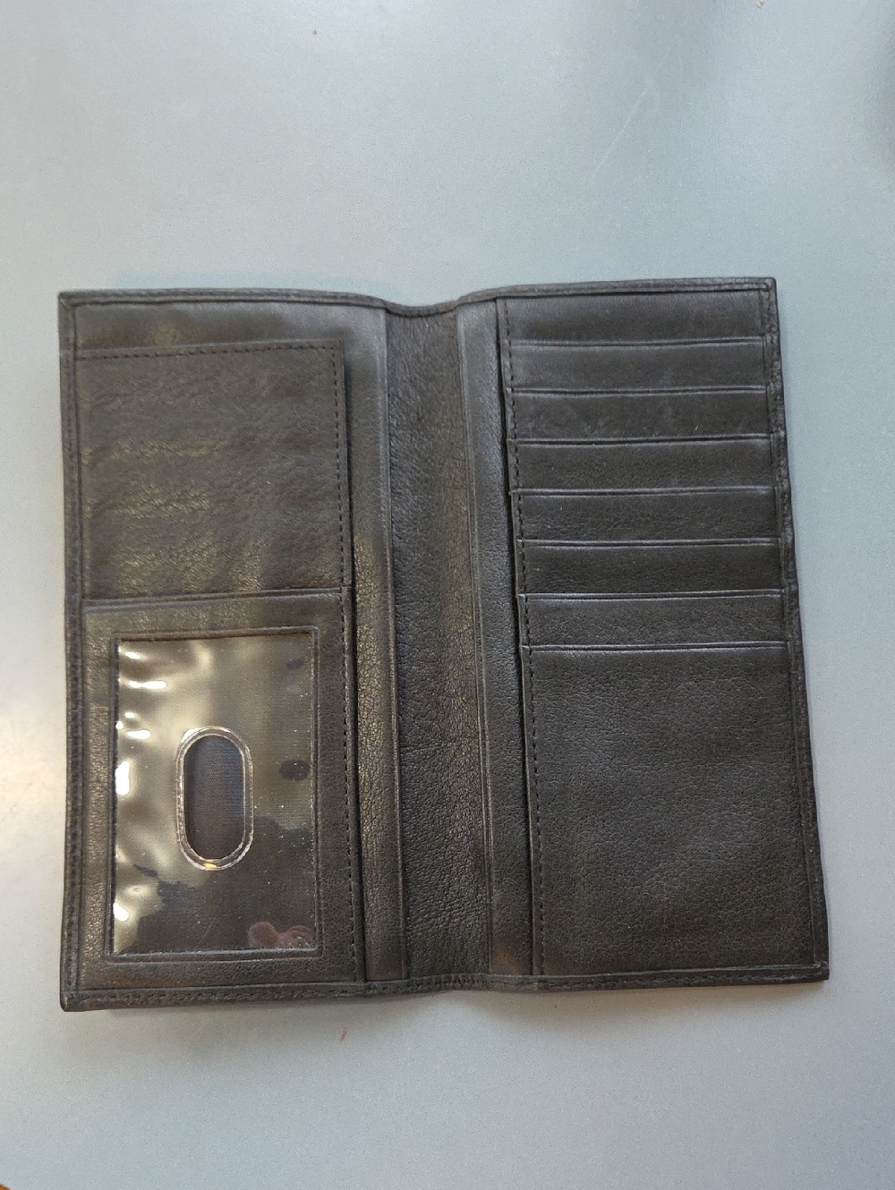 Wilsons Leather Pelle Studio Bifold Long Wallet - Picture 3 of 4
